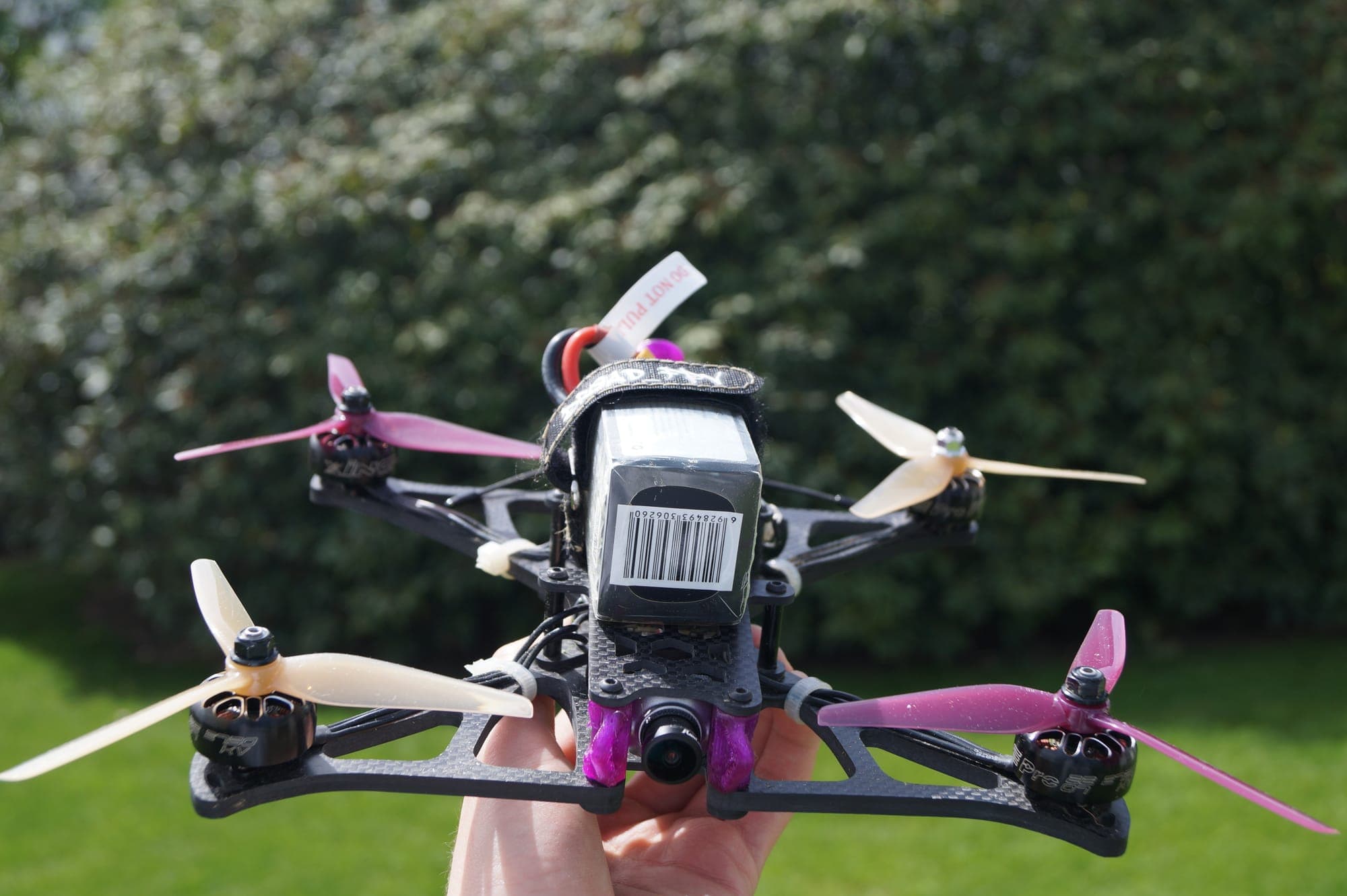 5-inch freestyle quad — detail