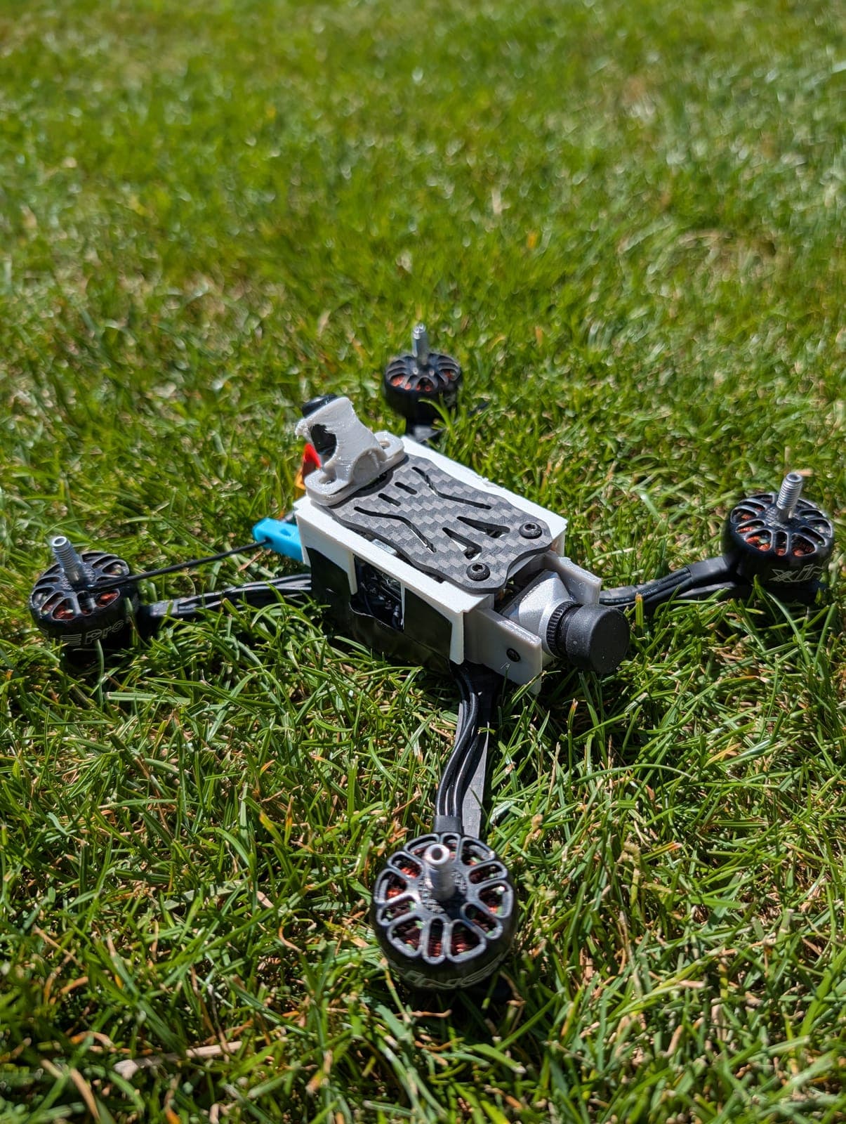 5-inch racing quad — detail
